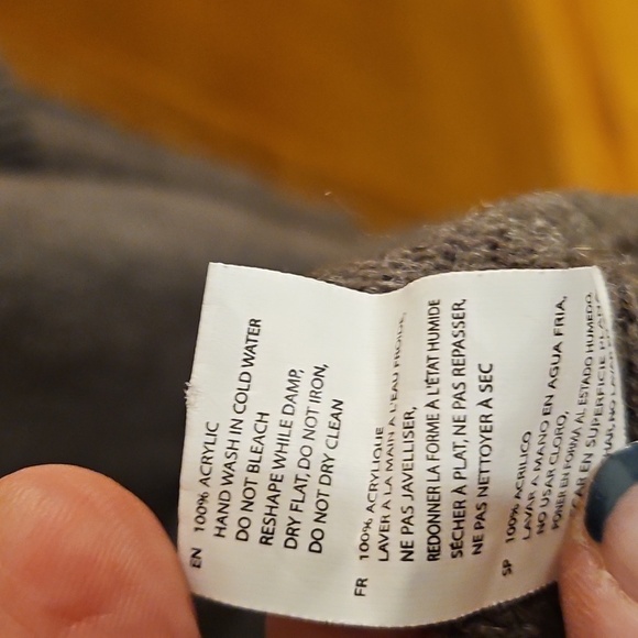 RD Style Poncho Sweater Oversized Sweater - Picture 7 of 11